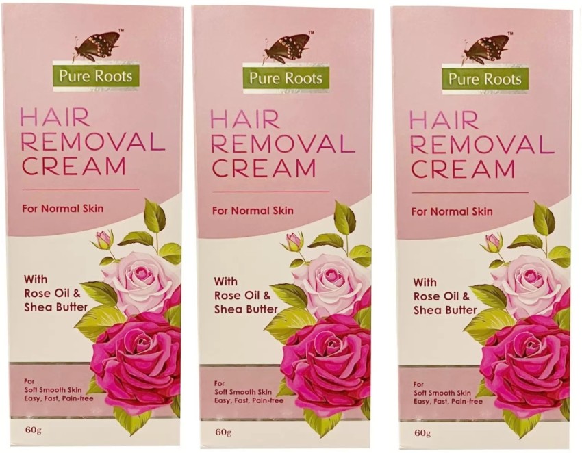 Pure Roots Skin Expert Hair Remover Cream With ROSE Extract Cream