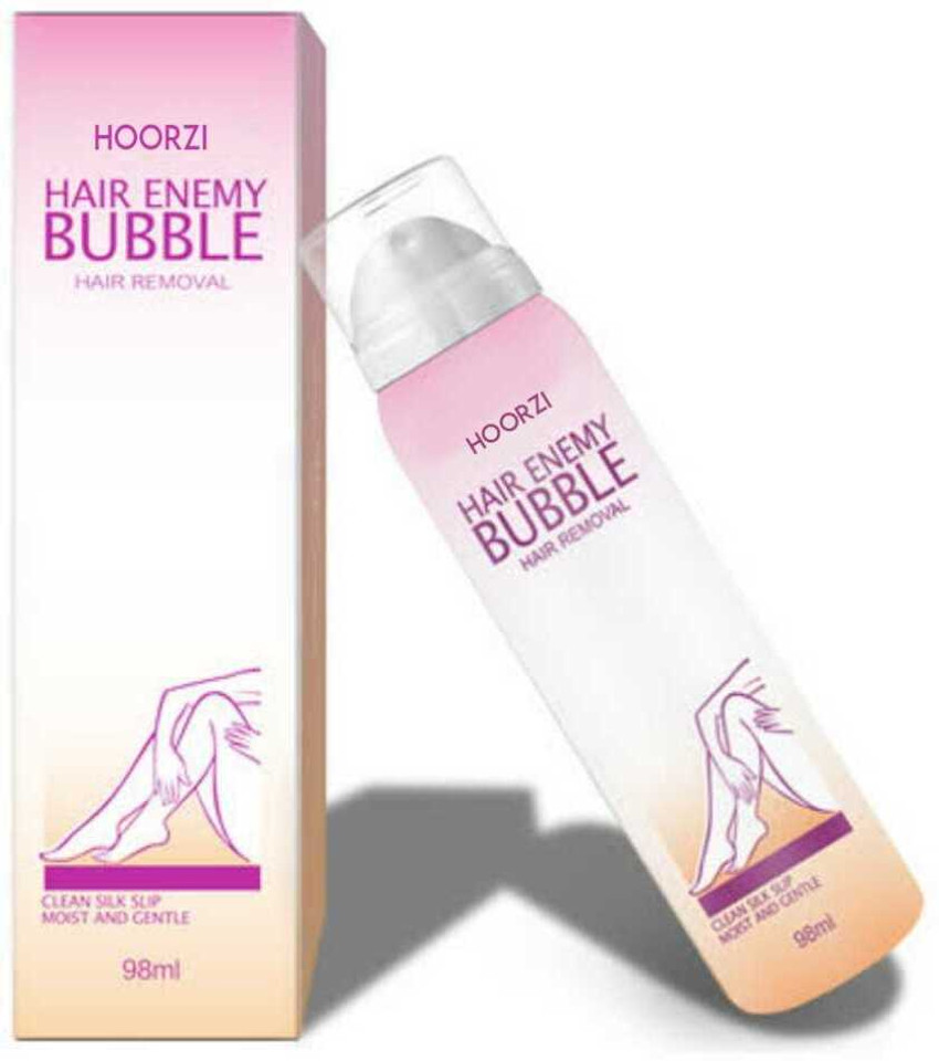 Hair enemy bubble outlet spray
