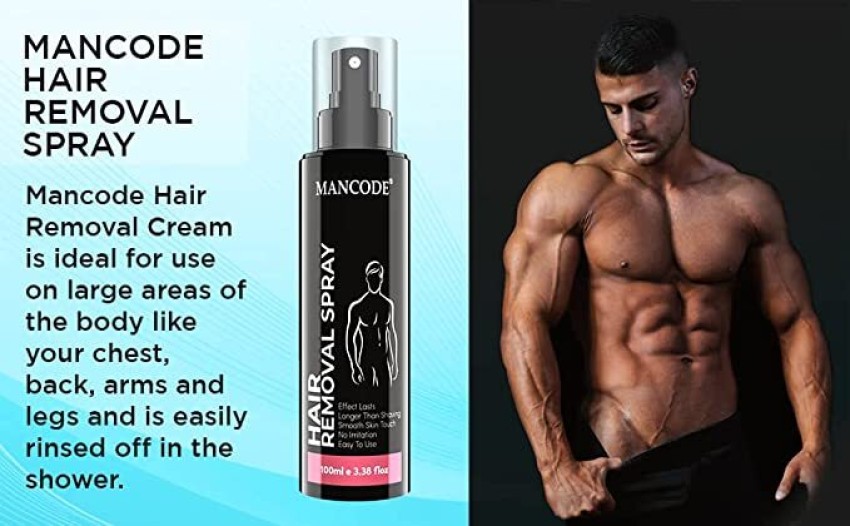 MANCODE Hair Removal Spray, Smooth Skin Touch, No Irritation, Painless  Method ,100ml Spray - Price in India, Buy MANCODE Hair Removal Spray,  Smooth Skin Touch, No Irritation, Painless Method ,100ml Spray Online