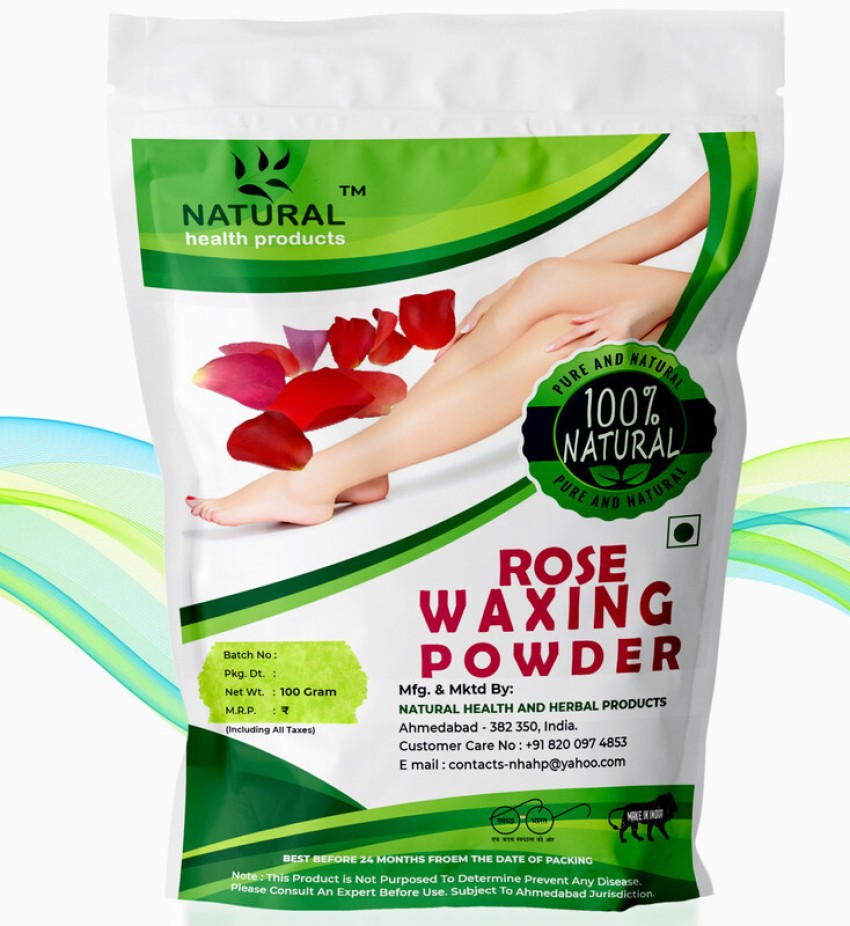 Natural health Products Premium Rose Waxing Powder Full body Wax