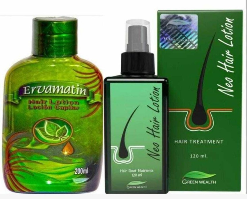 ervamatin eruamatin 200ml & neo hair lotion 120ml regrow hair