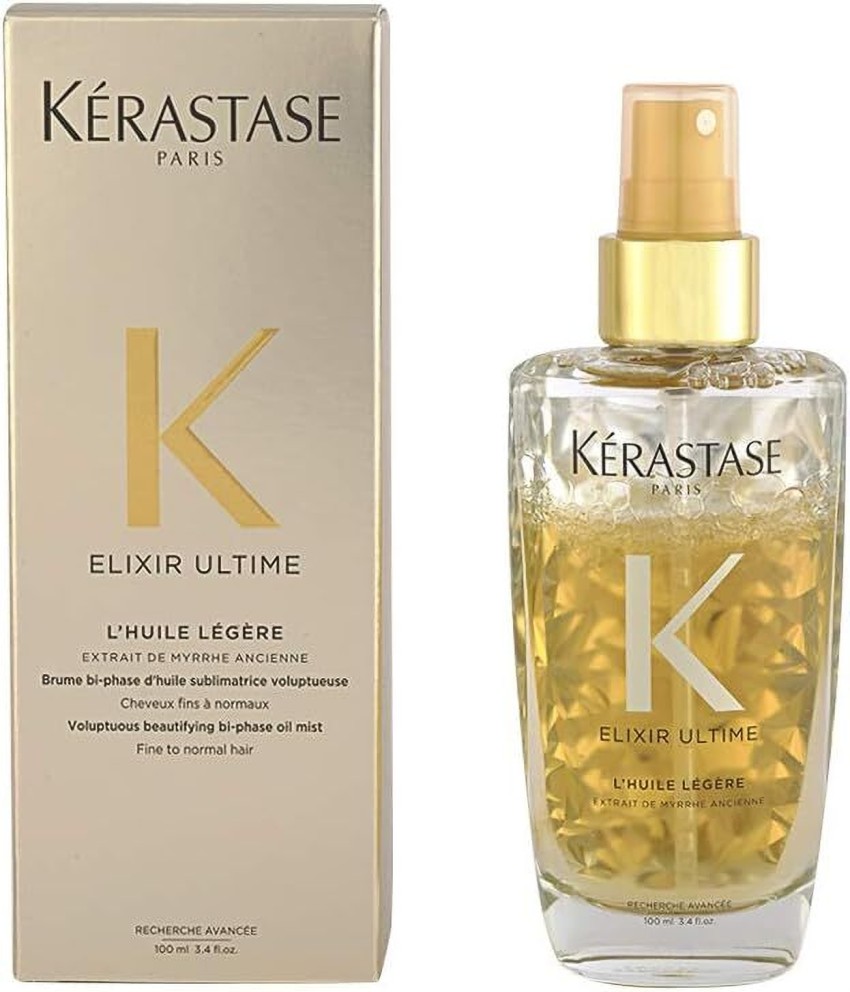 KERASTASE Elixir Ultime L'Huile Voluptuous Beautifying Bi Phase Oil Mist -  Price in India, Buy KERASTASE Elixir Ultime L'Huile Voluptuous Beautifying  Bi Phase Oil Mist Online In India, Reviews, Ratings & Features