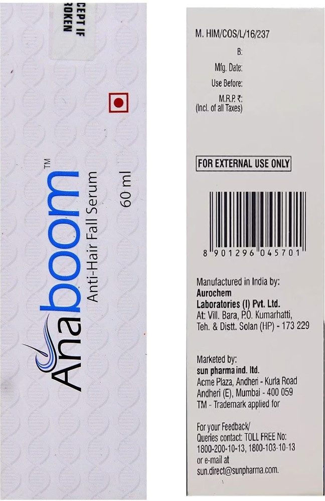 Buy Atc Anaboom Anti Hair Fall Serum (60 Ml) Online at Low Prices in India  - Amazon.in