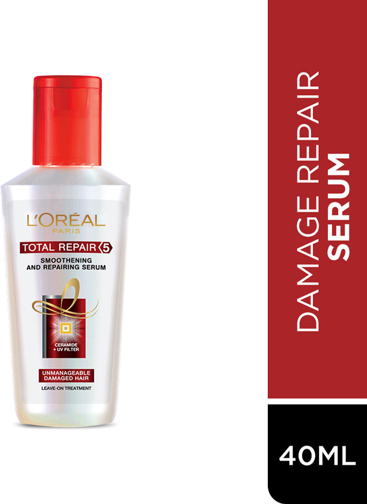 Loreal total repair 5 smoothing and repairing serum hot sale