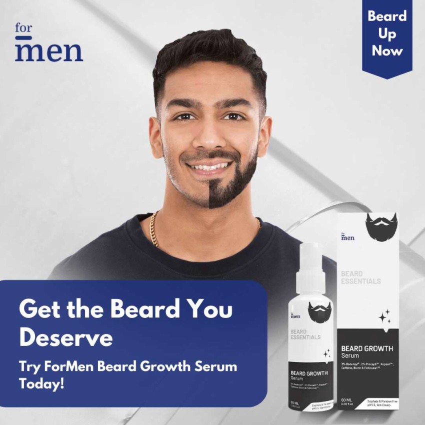 Beard Growth Kit - Derma Roller for Beard Growth, Beard Growth Serum Oil, Beard