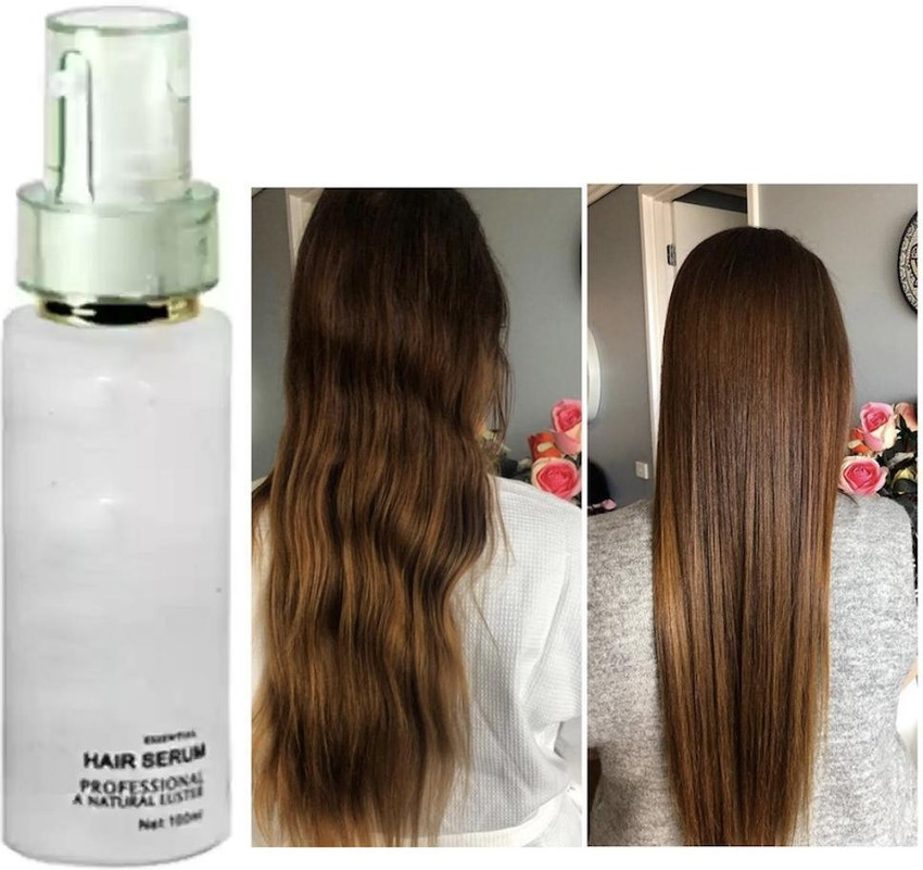 After straightening serum outlet