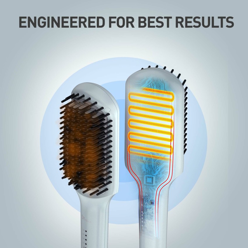 Syska hair hotsell straightener brush