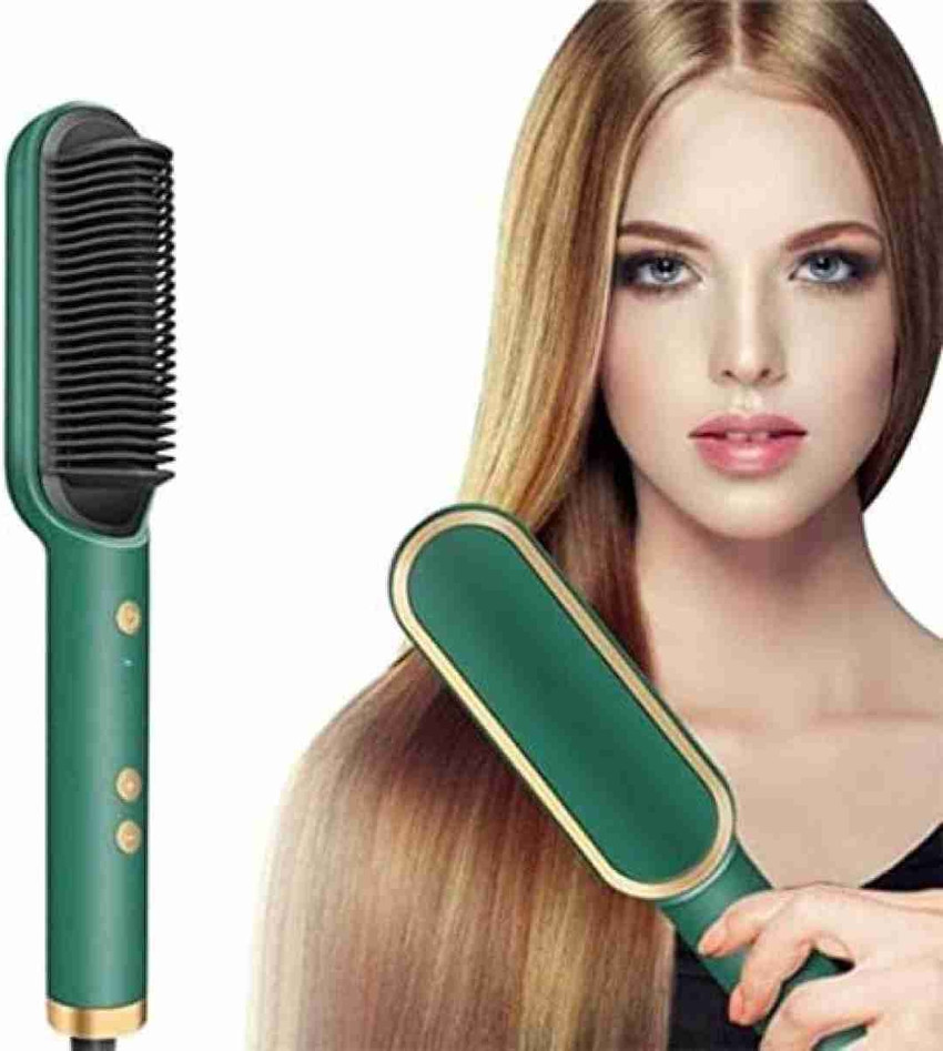 Whishlist Hair straightener comb Na Hair Straightener Brush Whishlist Flipkart