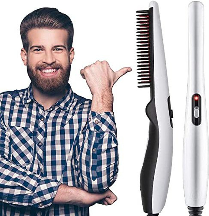 KESHAVART Hair Styler V2 Beard Hair Straightener Brush Men s Electric Hair Styler Price in India Buy KESHAVART Hair Styler V2 Beard Hair Straightener Brush Men s Electric Hair Styler Online In India