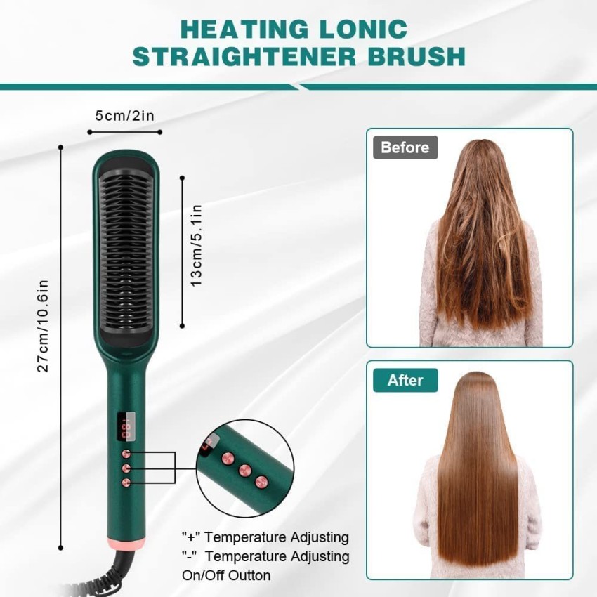 BKKTRADERS air Straightener Comb Brush For Men Women Hair Straightening Price in India Buy BKKTRADERS air Straightener Comb Brush For Men Women Hair Straightening Online In India Reviews Ratings Featu...