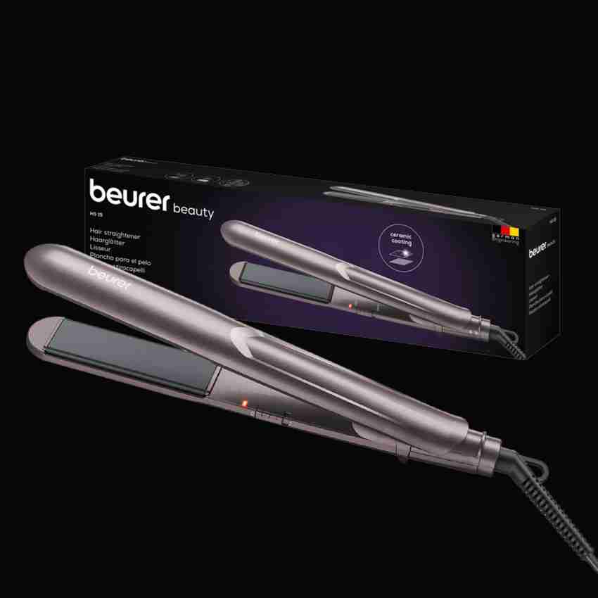 Gentle hair outlet straightener