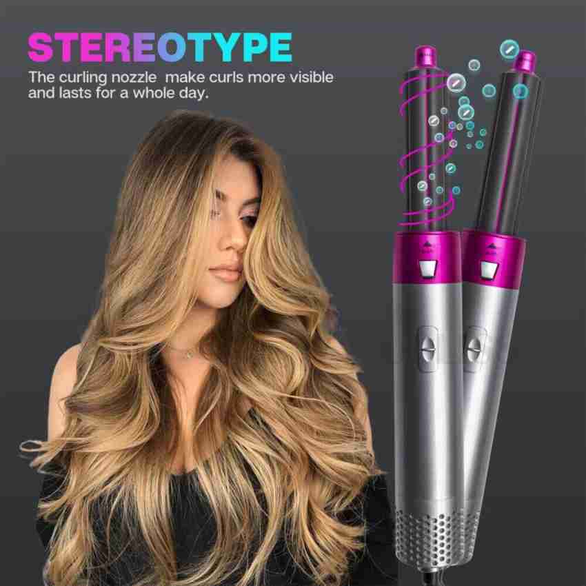 Buy 5 In 1 Hot Air Brush White-gold One Step Hair Styling Tool Magic Hair  Curling And Hair Straightening Tools Hot Air Styler Wt-618 from Shenzhen  Jinhua Nian Technology Co., Ltd., China