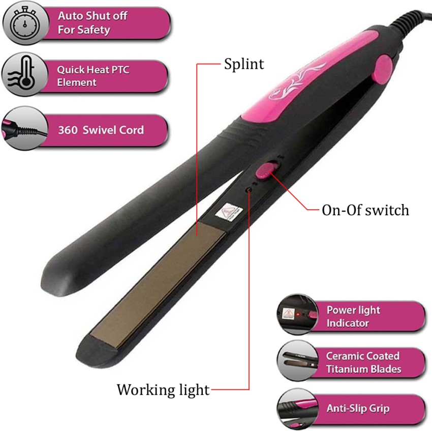 IMK KM328 New Professional Best Quality Powerfull Heavy Duty Hair Straightener Hair Straightener - IMK : Flipkart.com