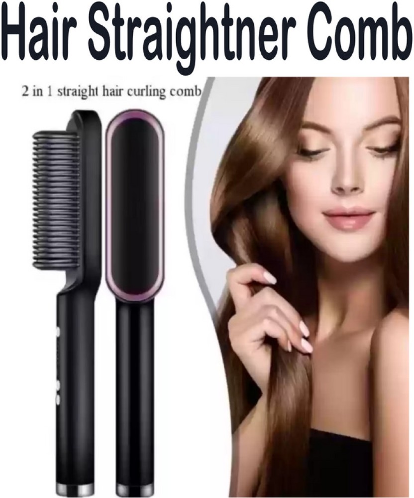 2N2 Hair Straightening Brush Fast Heating Care 5 Settings Hair Straightener JSRF21 Hair Straightener Brush 2N2 Flipkart