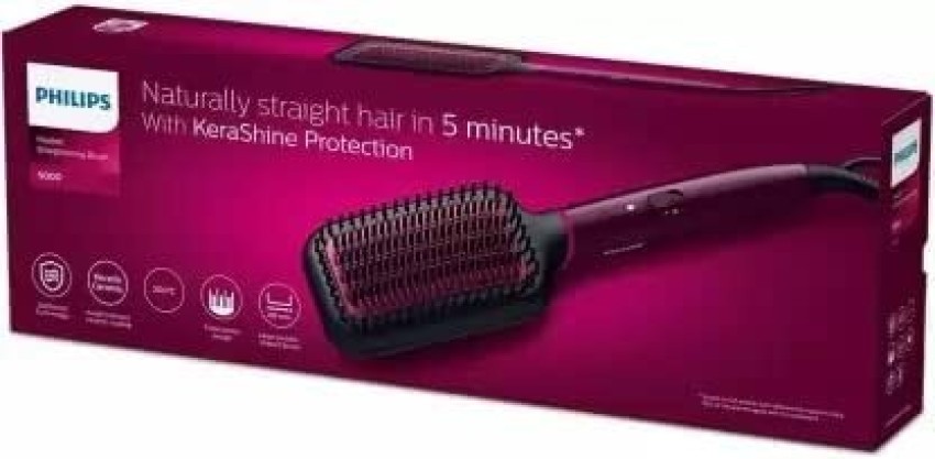 Philips hair straightener 2025 brush price flipkart