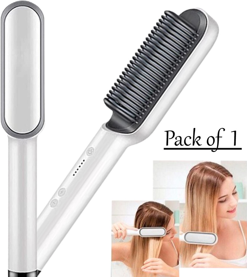 Hair straightening sales brush flipkart
