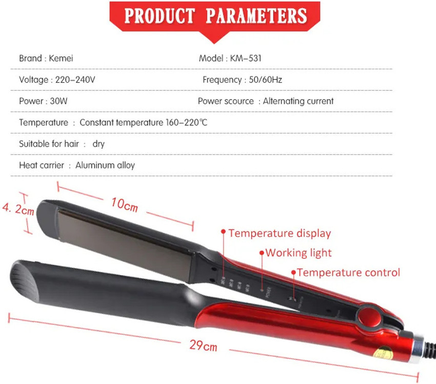Kemei hair store straightener flipkart