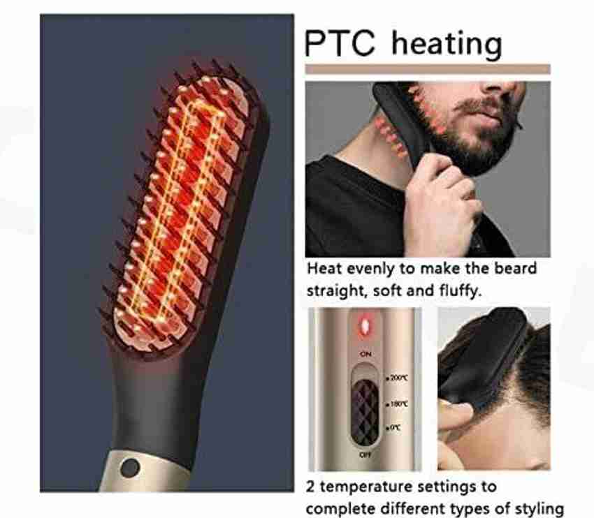 Philips electric top hair straightening brush