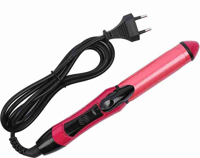 LionBolt 2 in 1 Hair Straightener and Curler hair straightening