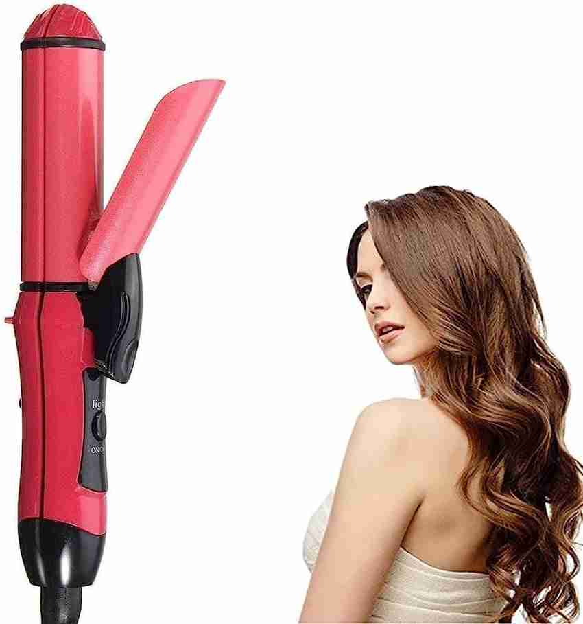 aljammay 2 In1 Hair Straighter Curler. Power Source Is 110 240 V Ac. Automatic Shut Off Hair Straightener aljammay Flipkart