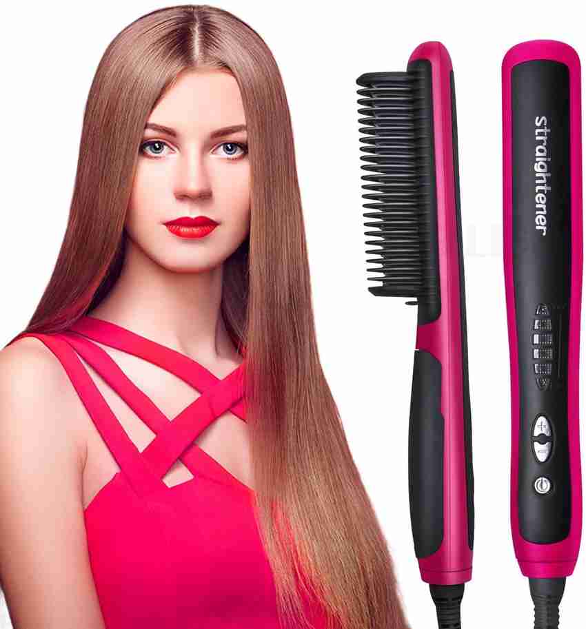 dm enterprises Hair Straightener Comb for Women Men Hair Style