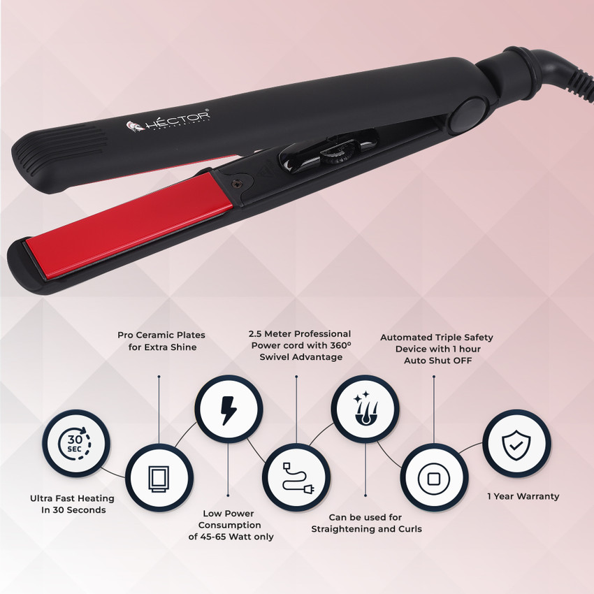 Hector hair straightener price store