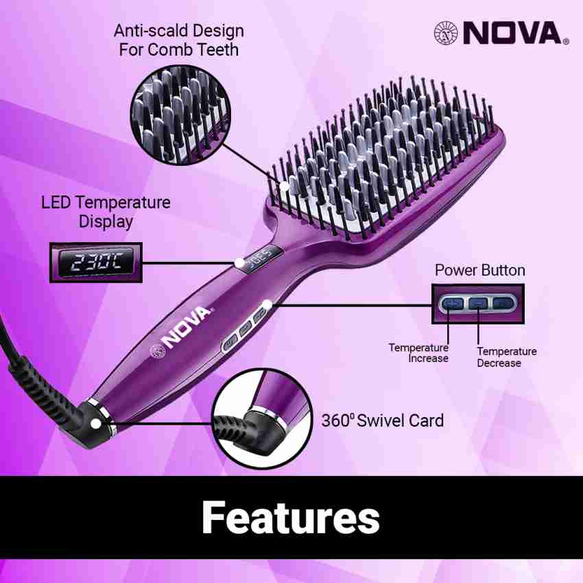 NOVA NHS 907 Hair Straightener NOVA Flipkart