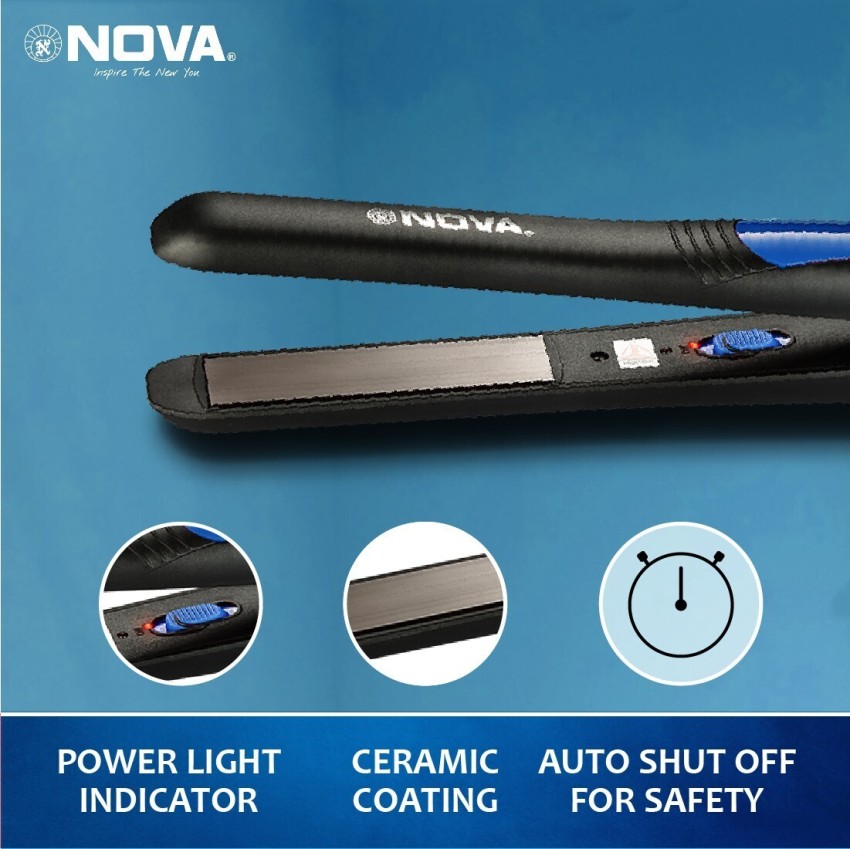 NOVA Pro Shine NHS 841 Hair Straightener NOVA Flipkart