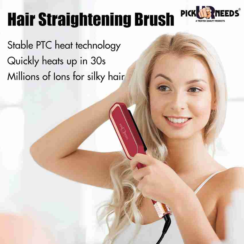 Ceramic comb deals straightener