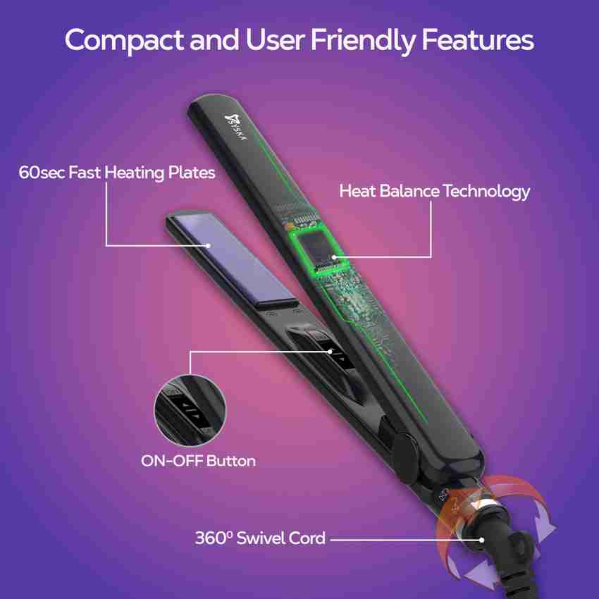 Syska hs6810 super discount glam hair straightener review