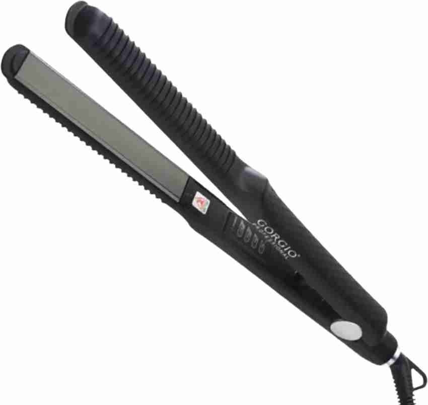 Gorgio Professional Hair Straightener for teflon coated plates for a smooth HS6010 Hair Straightener Gorgio Professional Flipkart