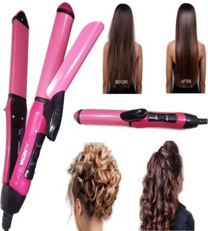 Hair straightener and 2024 curler combo flipkart