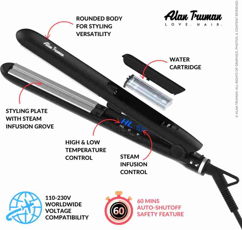 Alan Truman K6 Steamo K6 STEAMO STEAM INFUSION STRAIGHTENER Hair Straightener Alan Truman Flipkart