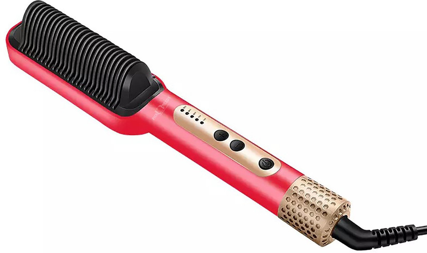 Professional top straightening comb