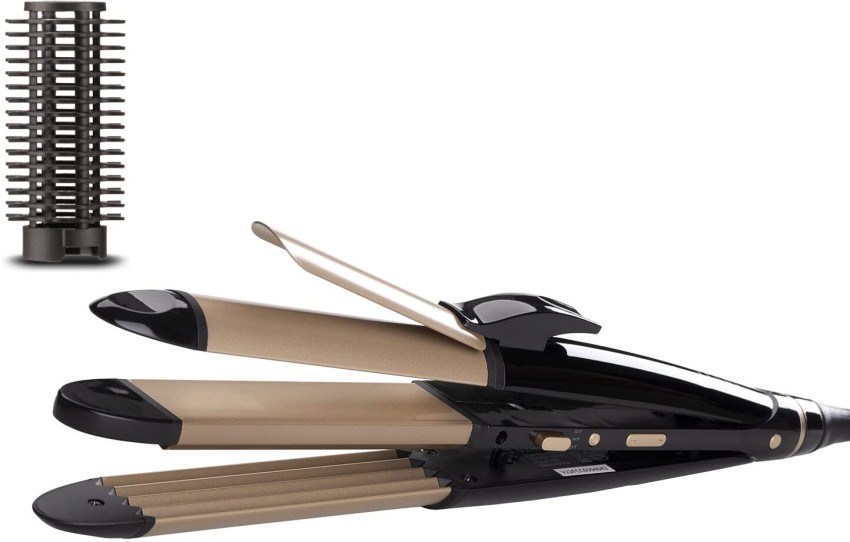 Professional hair straightener shop 4 in 1