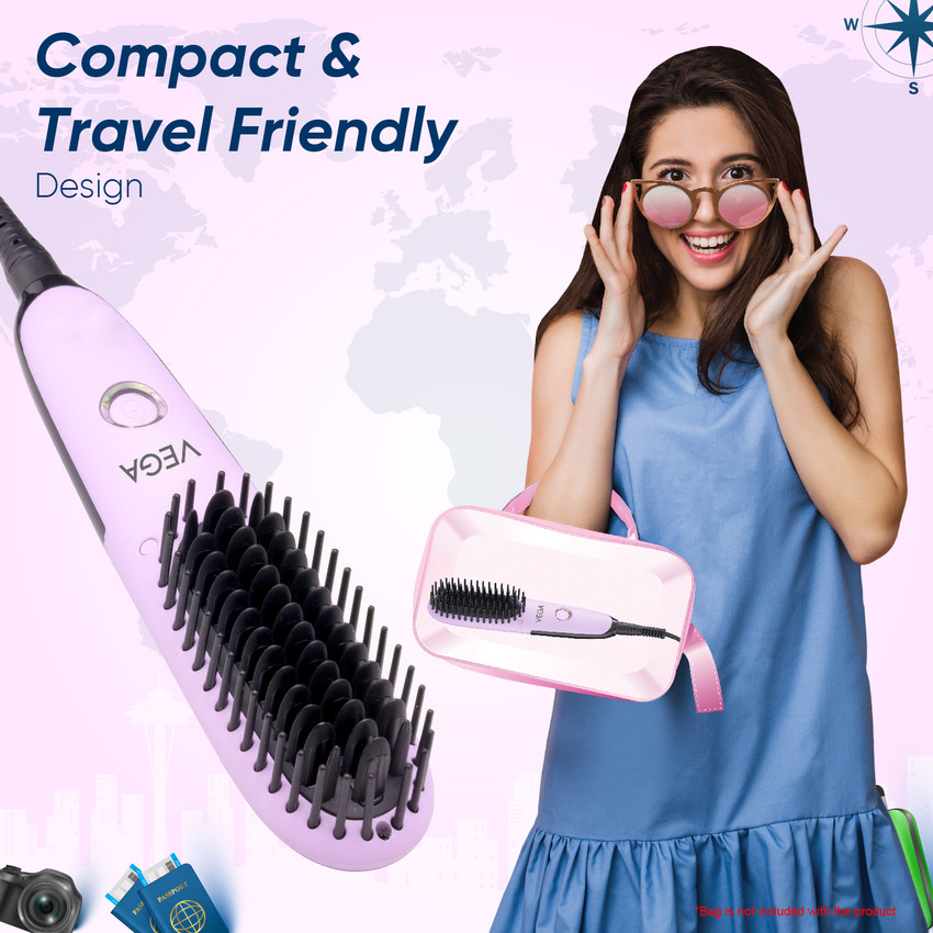 Vega hair comb sales straightener