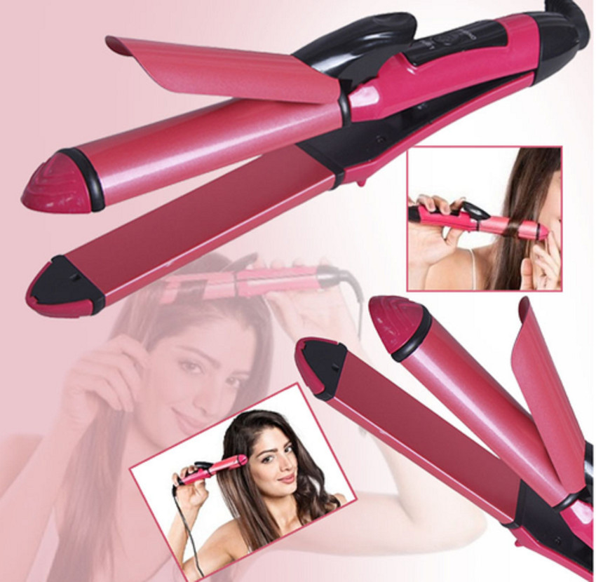 Hair straightener 2 in 1 price deals