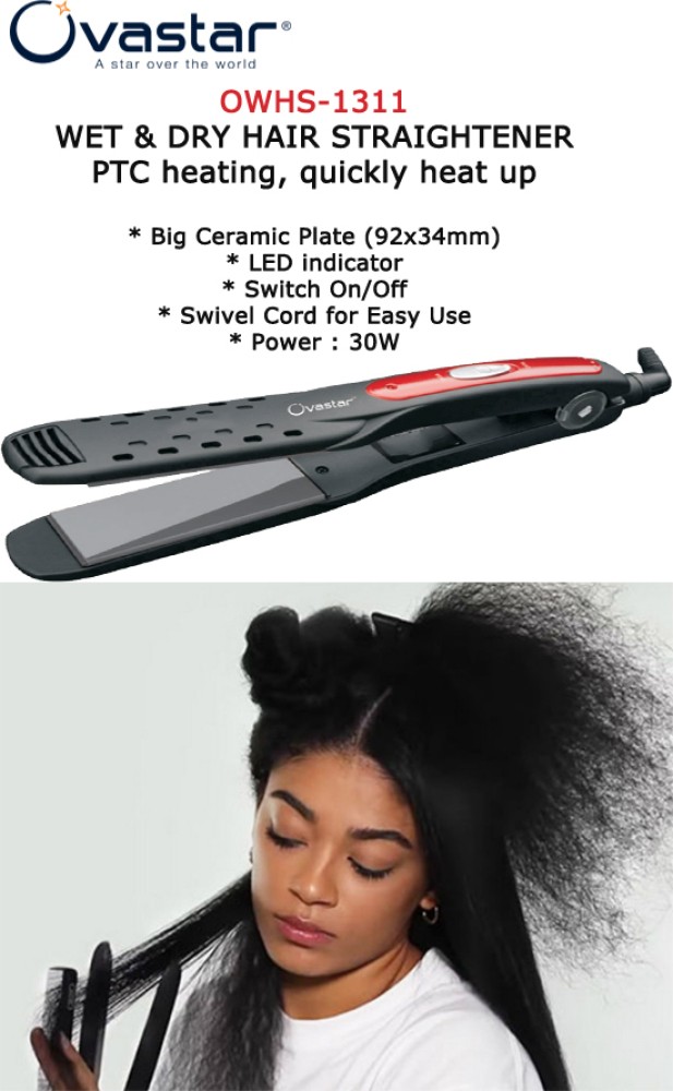 Hair straightener 2025 for dry hair