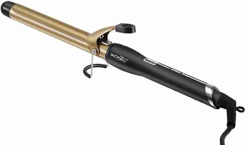 IKONIC Curling Tong CT 32Mm BLACK Electric Hair Curler Price in India Buy IKONIC Curling Tong CT 32Mm BLACK Electric Hair Curler online at Flipkart