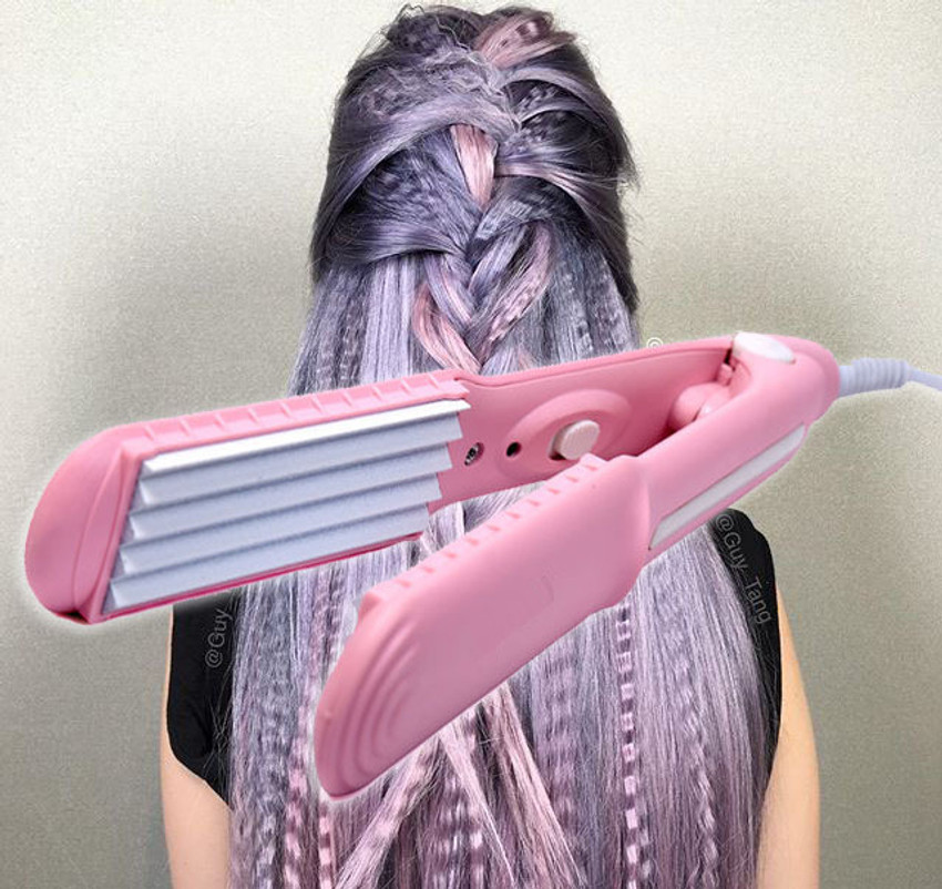 Crimping clearance hair tool