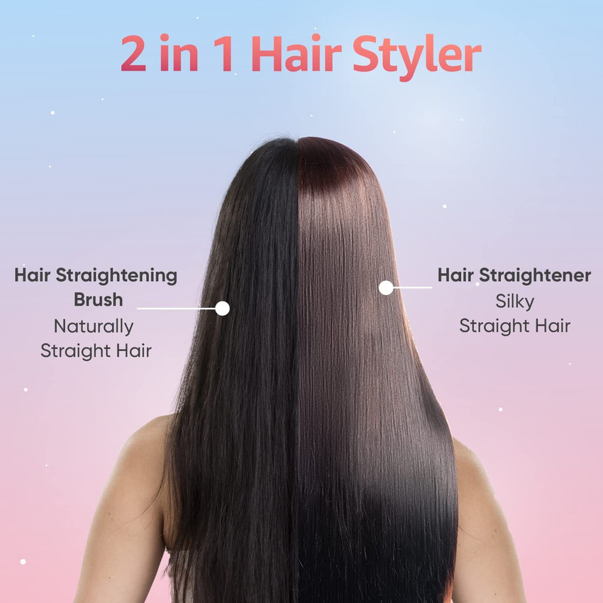 Vega silky shiny top and smooth hair