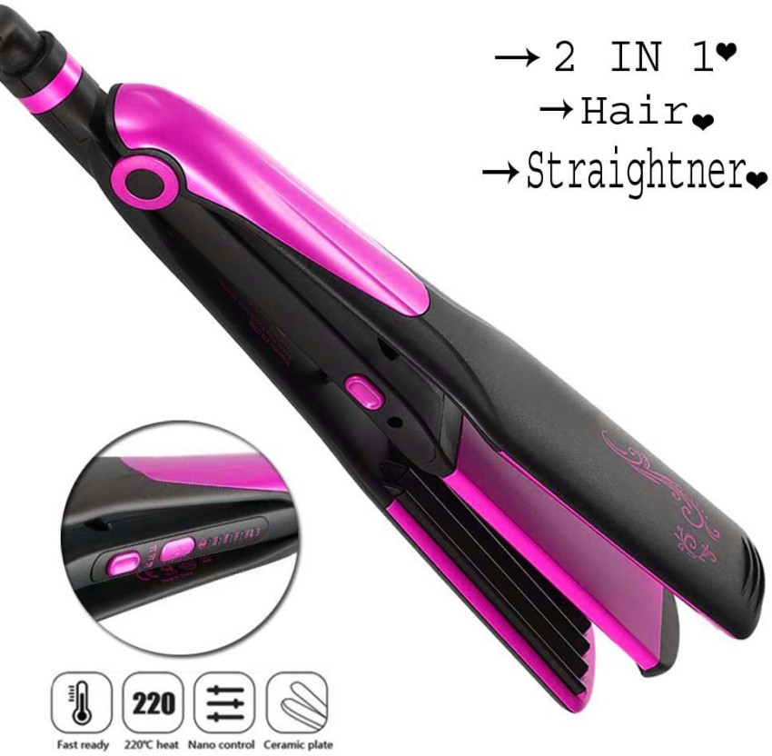 KMMIYI ladies 100 best quality curler straightener set machine KM