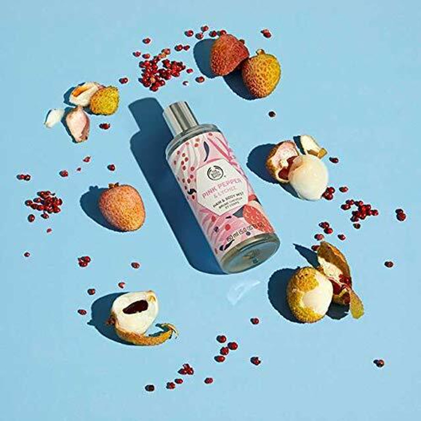 THE BODY SHOP Pink Pepper Lychee Hair Body Mist Hair Mist