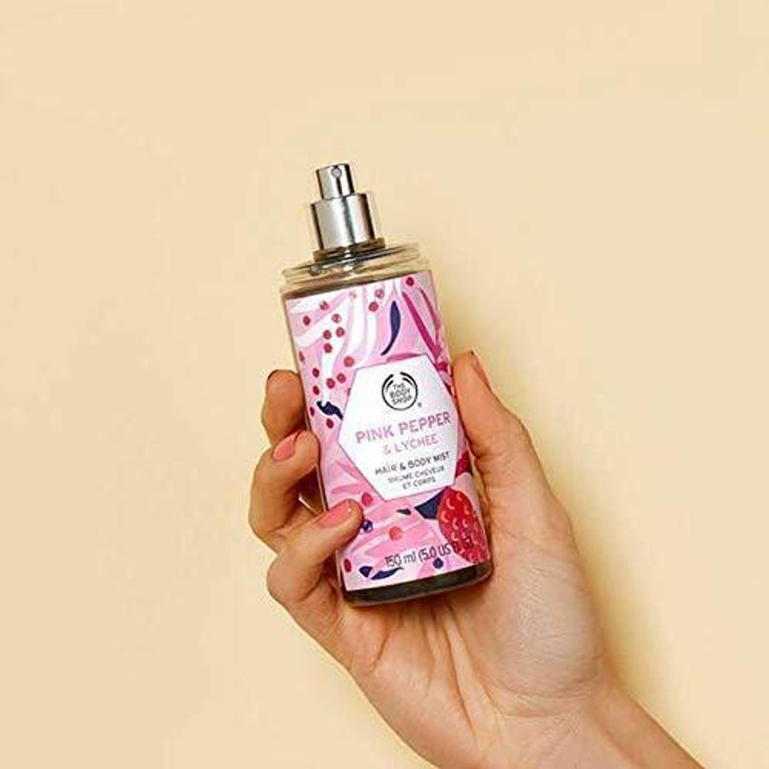 The body shop hair and body mist sales