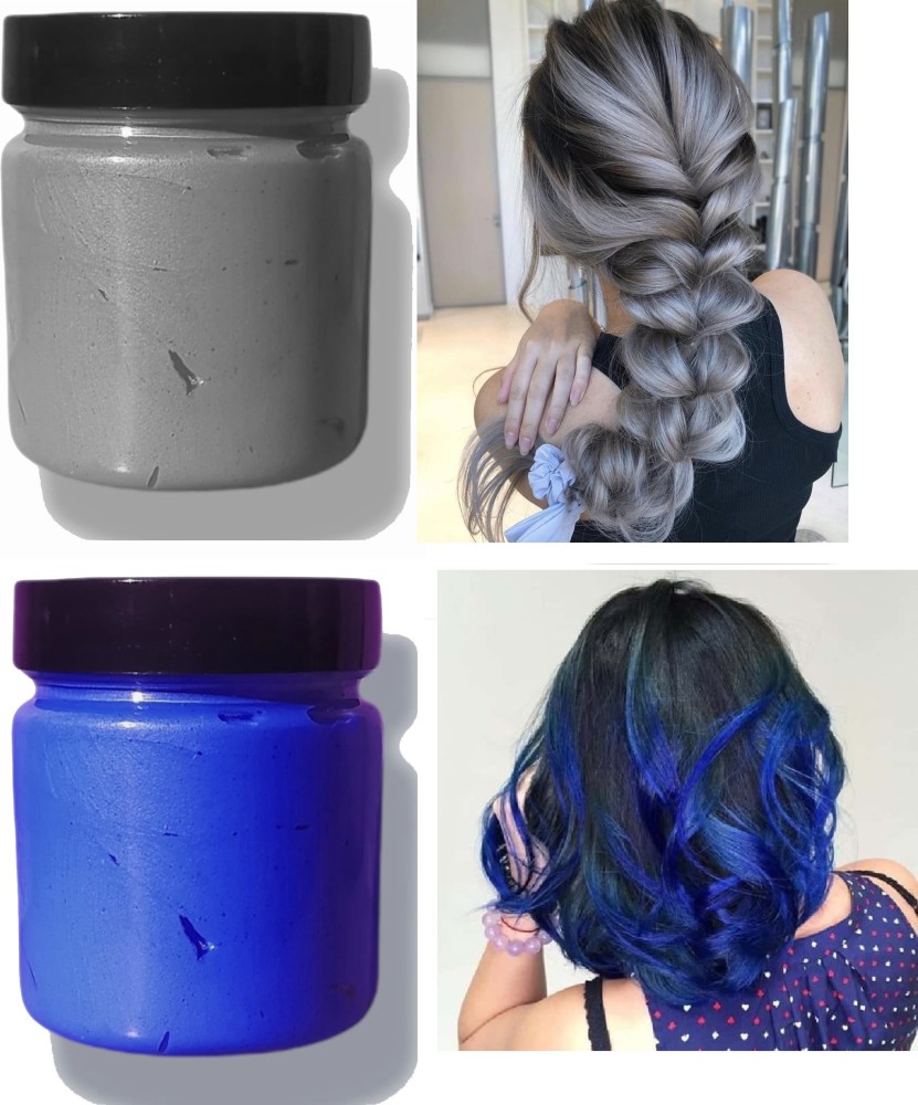 Blue Hair Dye Temporary Hair Color Wax Blue Color Hair Wax Hair