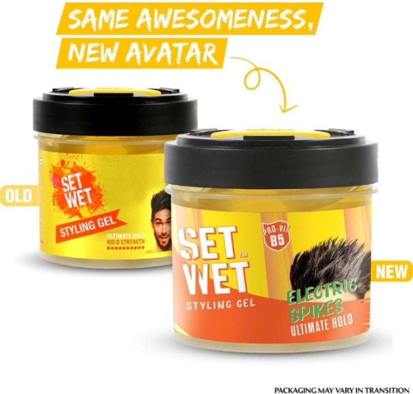 SET WET Ultimate hold Hair Gel - Price in India, Buy SET WET Ultimate hold  Hair Gel Online In India, Reviews, Ratings & Features