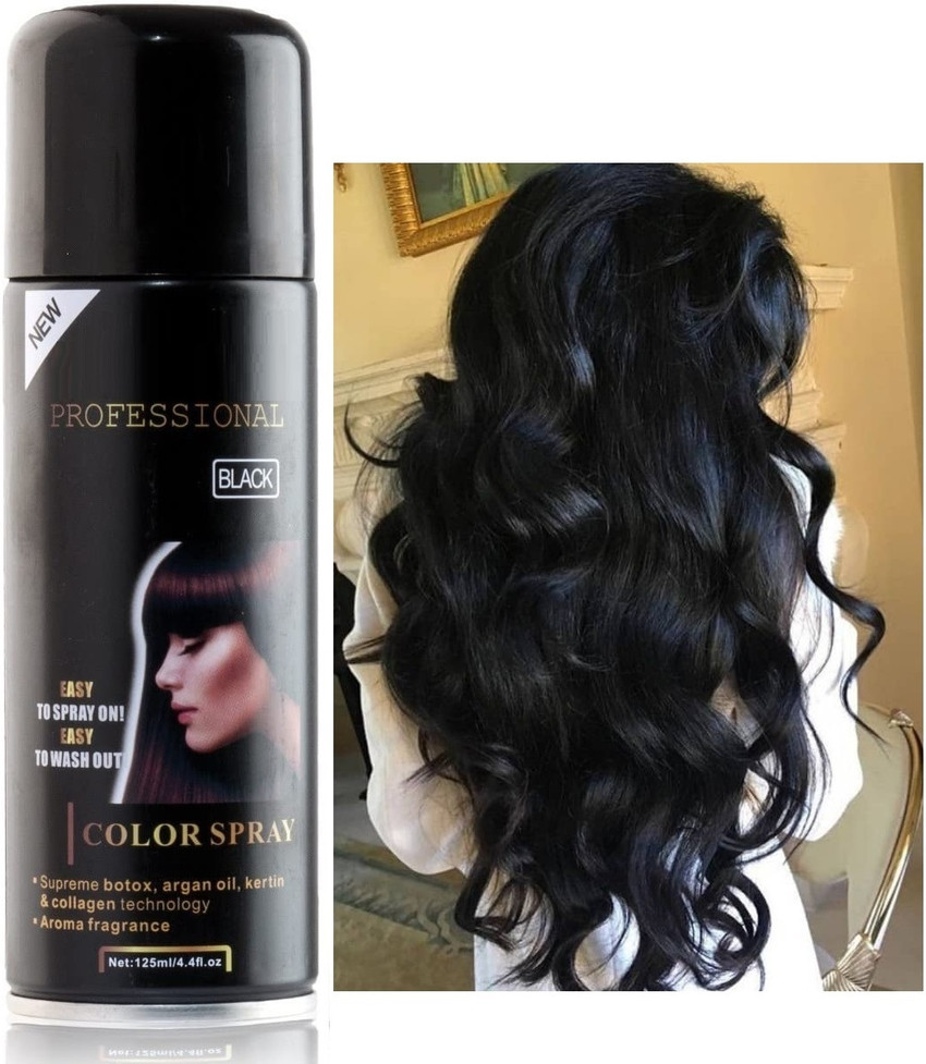 DARVING Professional 1 day black hair color spray for men and women Hair Spray Price in India Buy DARVING Professional 1 day black hair color spray for men and women Hair