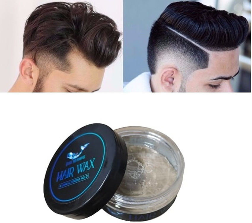 Blue mens top hair gel