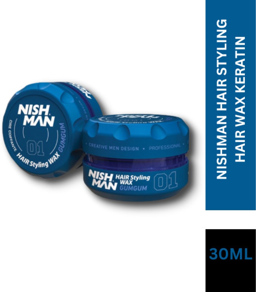 Nishman Hair Styling Spider Wax & Nishman Hair Styling Gel Gum Effect by  Nishman 