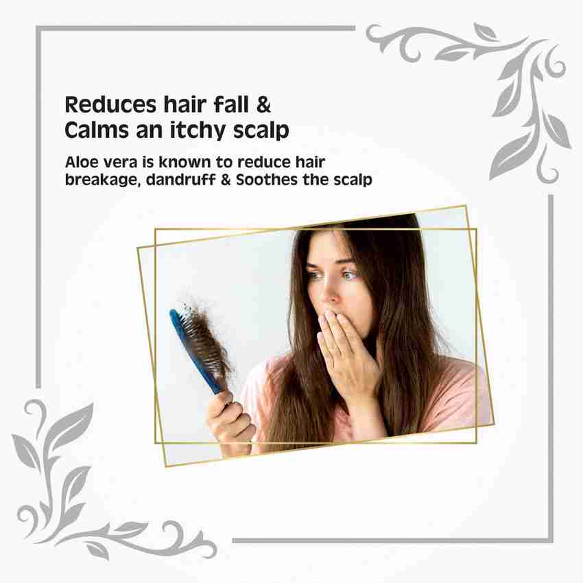 Earth Science Ayurveda Aloe Vera Gel For Hair Mask Hair